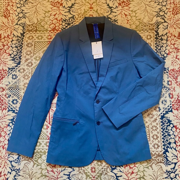 NWT Kit & Ace Navigator Stretch 2.0 Blazer Jacket Blue Men's Size Small S - Picture 1 of 14
